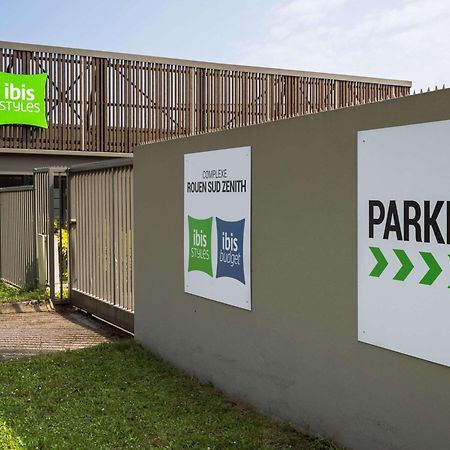 Ibis Budget Rouen Parc Des Expos Zenith Saint-Étienne-du-Rouvray Exteriör bild