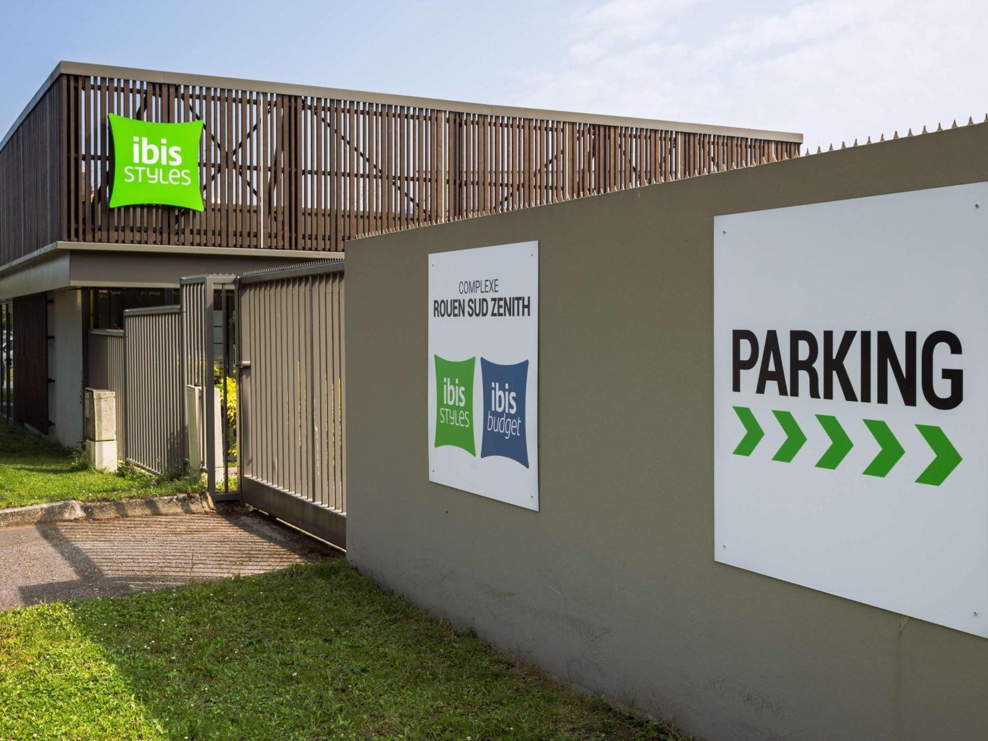 Ibis Budget Rouen Parc Des Expos Zenith Saint-Étienne-du-Rouvray Exteriör bild